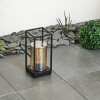 PALANGA outdoor floor lamp black, 1-light source