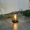 PALANGA outdoor floor lamp black, 1-light source