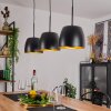 VIKING Pendant Light black, 3-light sources