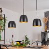 VIKING Pendant Light black, 3-light sources