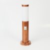 GABORONE path light brown, Wood like finish, 1-light source, Motion sensor