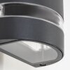 INGLEWOOD Outdoor Wall Light anthracite, 2-light sources