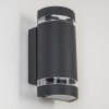 INGLEWOOD Outdoor Wall Light anthracite, 2-light sources