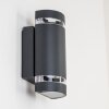 INGLEWOOD Outdoor Wall Light anthracite, 2-light sources