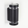INGLEWOOD Outdoor Wall Light black, 2-light sources