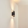 INGLEWOOD Outdoor Wall Light black, 2-light sources