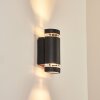 INGLEWOOD Outdoor Wall Light black, 2-light sources