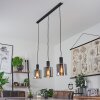 KLEMTOO Pendant Light black, 3-light sources