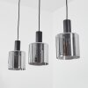 KLEMTOO Pendant Light black, 3-light sources