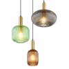 Globo NORMY Pendant Light brass, 3-light sources