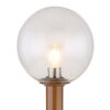 Globo OSSY path light Wood like finish, 1-light source