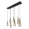 Lucide CORALIE Pendant Light brass, 7-light sources