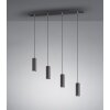 Zuoz Pendant Light black, 4-light sources