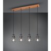 Sundsvall Pendant Light brown, black, 4-light sources