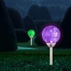 Globo SOLAR path light LED transparent, 2-light sources, Colour changer