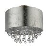 Globo AMY Ceiling Light silver, 1-light source