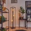 WODEN Floor Lamp brass, black, 3-light sources