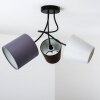 FLIN Ceiling Light black, 3-light sources