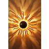 Holländer Sonne wall light gold, brass, 2-light sources