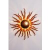 Holländer Sonne wall light gold, brass, 2-light sources