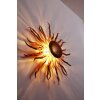 Holländer Sonne wall light gold, brass, 2-light sources