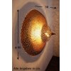 Holländer UTOPISTICO wall light gold, brass, 3-light sources