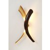 Holländer SERPENTE DUETTO wall light brown, gold, black, 2-light sources