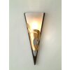 Holländer ONDULATA wall light brown, gold, 1-light source