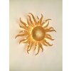 Holländer SONNE PICCOLA wall light gold, 1-light source