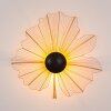 Holländer Tremolo wall light brown, gold, black, 1-light source
