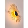 Holländer Tremolo wall light brown, gold, black, 1-light source
