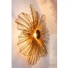 Holländer Tremolo wall light brown, gold, black, 3-light sources