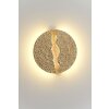 Holländer ERUPTION wall light LED gold, red, 1-light source