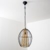 Delhi pendant light black-gold, 1-light source