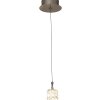Holländer ECKIG Pendant Light silver, 1-light source