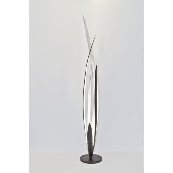 Holländer PALUSTRE Floor Lamp brown, black, silver, 1-light source