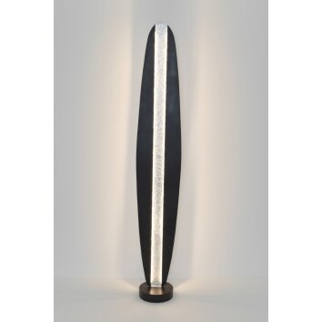 Holländer SIMBOLO Floor Lamp LED brown, black, silver, 1-light source