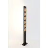 Holländer TENACIA Floor Lamp LED brown, gold, 6-light sources