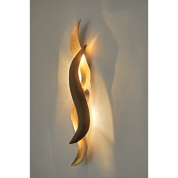 Holländer CORALLO Wall Light brown, gold, black, 4-light sources