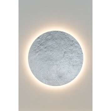 Holländer METEOR Wall Light LED silver, 1-light source