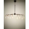 Holländer CASINO OVAL Pendant Light brown, gold, black, 8-light sources