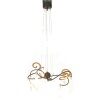 Holländer CASINO Pendant Light brown, gold, black, 5-light sources