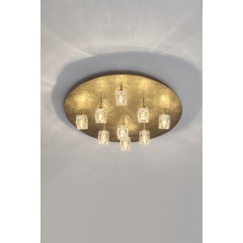 Holländer LUCENTE Ceiling light gold, 9-light sources
