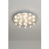 Holländer LUCENTE Ceiling light silver, 16-light sources