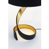 Holländer VORTICE Table lamp black-gold, 1-light source