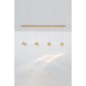 Holländer SUOPARE Ceiling Light gold, 4-light sources
