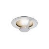 Grossmann FLAT Ceiling Light LED brown, gold, white, 1-light source