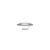 Grossmann FLAT Ceiling Light LED grey, silver, 1-light source