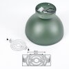 VIVIAN Ceiling Light green, 1-light source