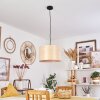 FLEURIOT Pendant Light Ecru, 1-light source